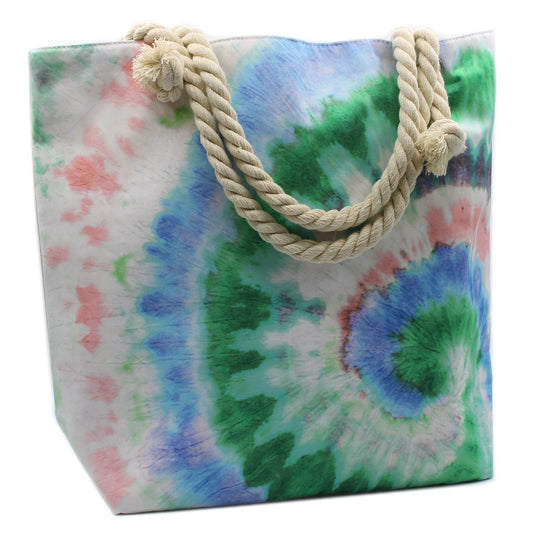 Psychedelische Splash Tasche Mit Natur Vibe