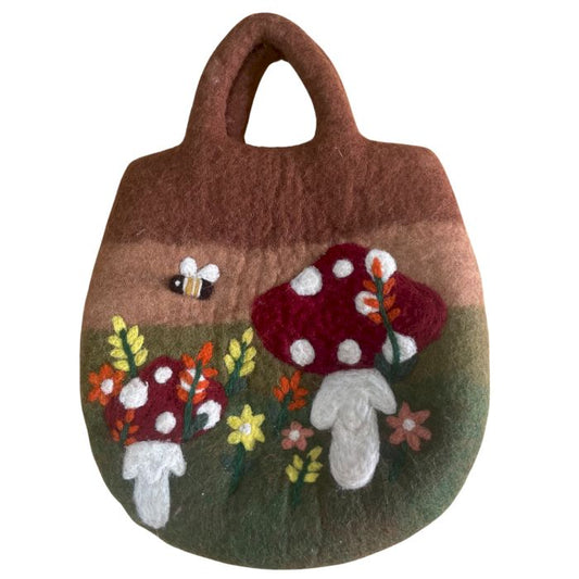 Pilz Garten Filztasche 35x27cm