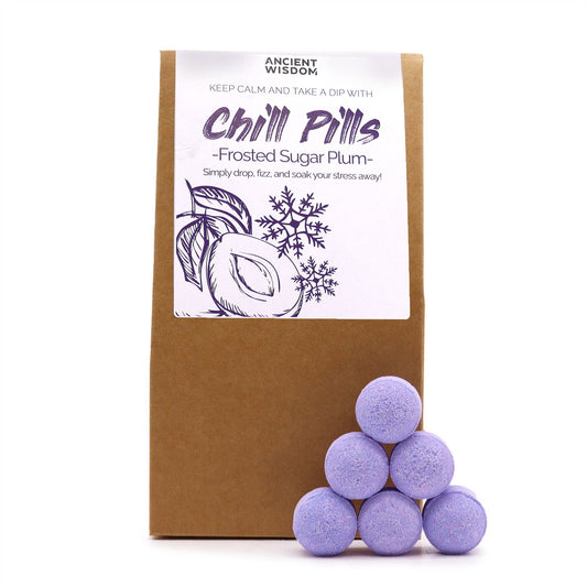 Chill Pills Geschenkpackung 350g - Zuckerglasiertes Pflaumenaroma