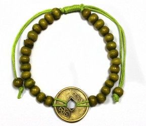 Gute Glück Feng Shui Armbänder Grün