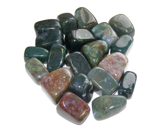 Pack Von 24 Tumble Steinen - Fantasiejaspis