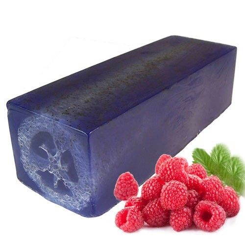 Luffa Seifenstück 115g - Ein Richtiges Himbeeren Peeling