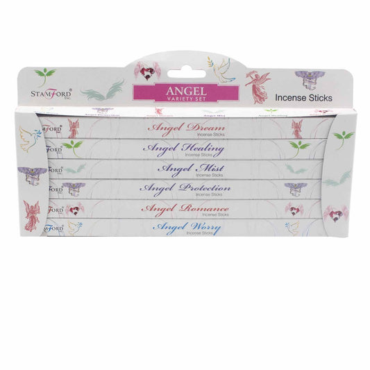 Stamford Räucherstäbchen Geschenkset Engel Weiß