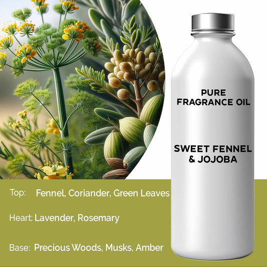 Süßfenchel und Jojoba Duftöl 500ml