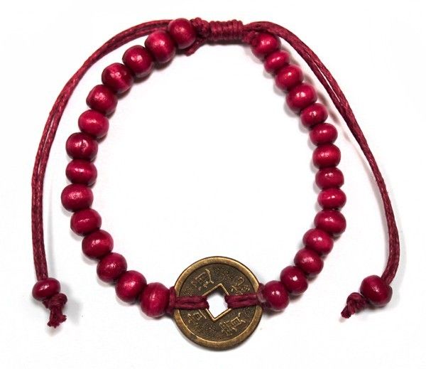 Gute Glück Feng Shui Armbänder Rot
