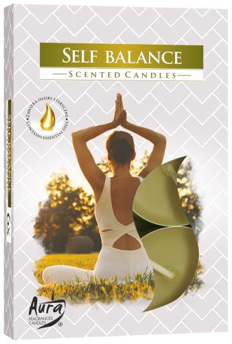 Set Mit 6 Duftteelichtern - Selbstbalance